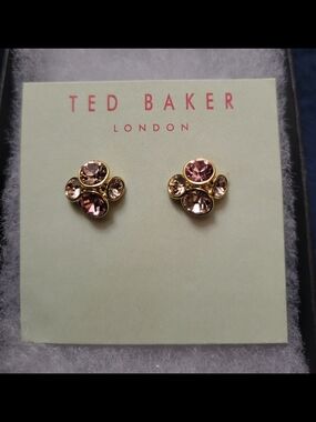 Ted Baker London Gold-Tone Cluster Stud Earrings